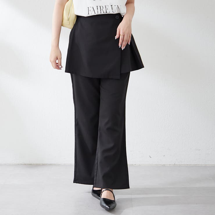 コーデの幅が広がる、レイヤード2WAYパンツ[品番：OLOW0016247]｜RMAF