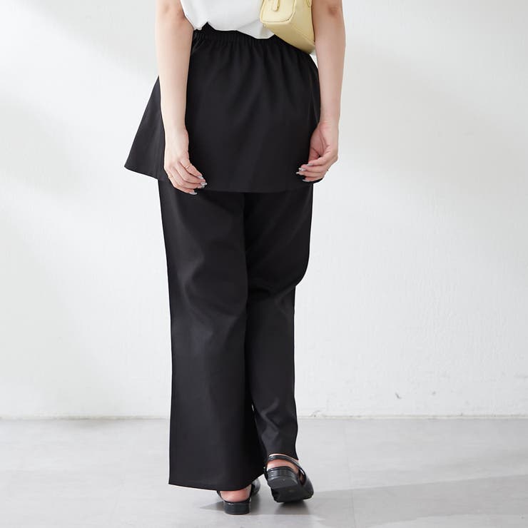 コーデの幅が広がる、レイヤード2WAYパンツ[品番：OLOW0016247]｜RMAF