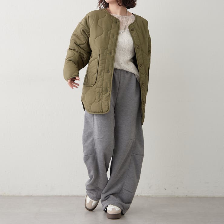スウェットカーブパンツ[品番：OLOW0016385]｜RMAF NICE CLAUP / OLIVE