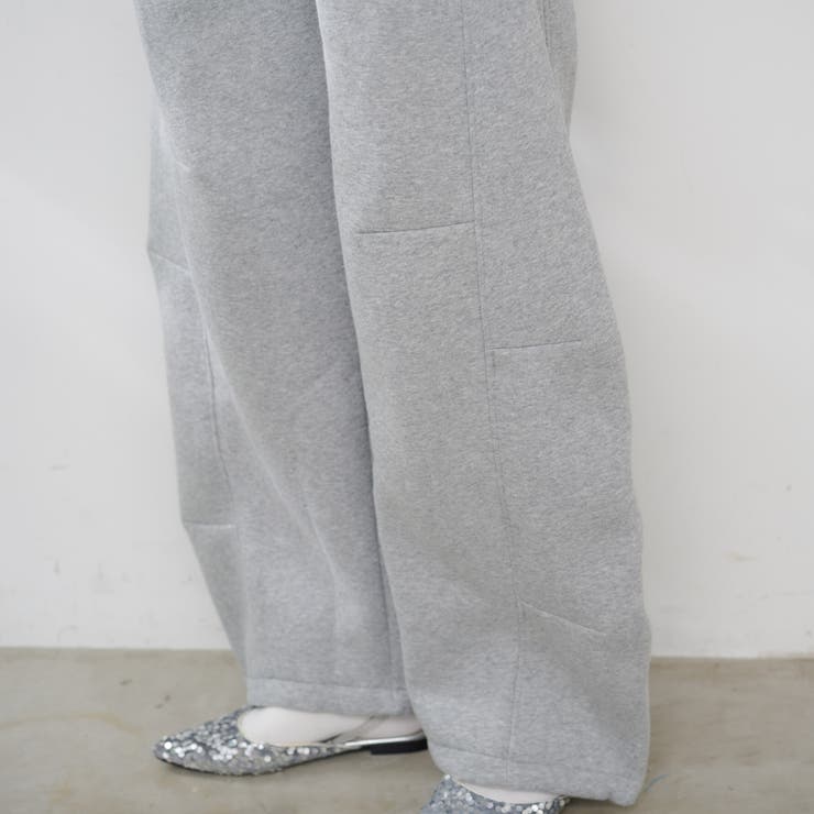 裏起毛で暖かい、スウェットカーブパンツ | RMAF　NICE CLAUP / OLIVE des OLIVE | 詳細画像33 