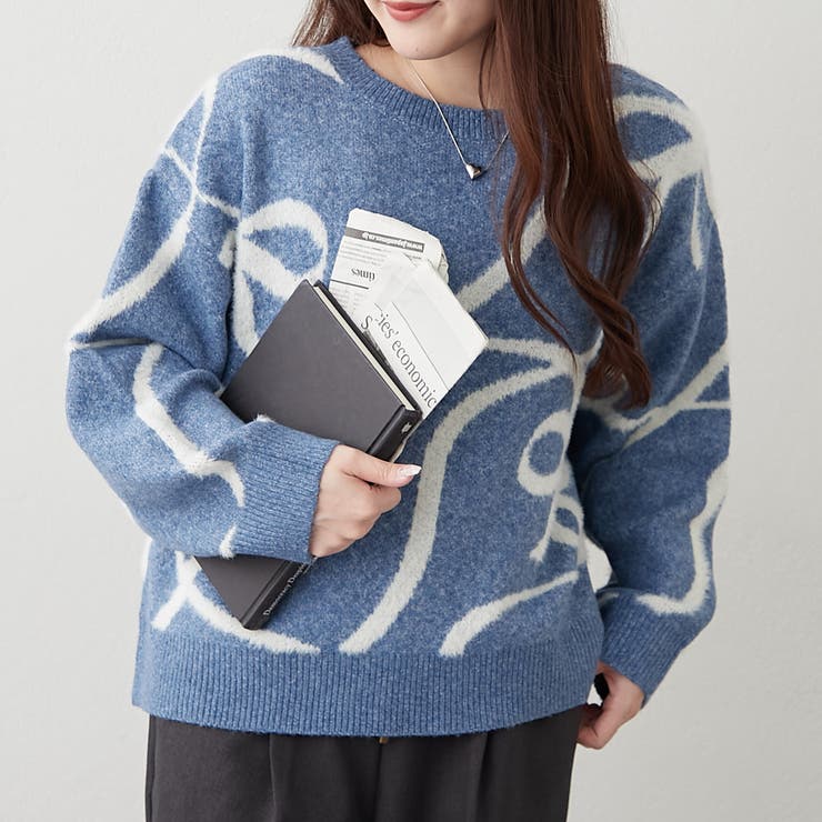 ビッグリボン柄プルオーバー | RMAF　NICE CLAUP / OLIVE des OLIVE | 詳細画像2 