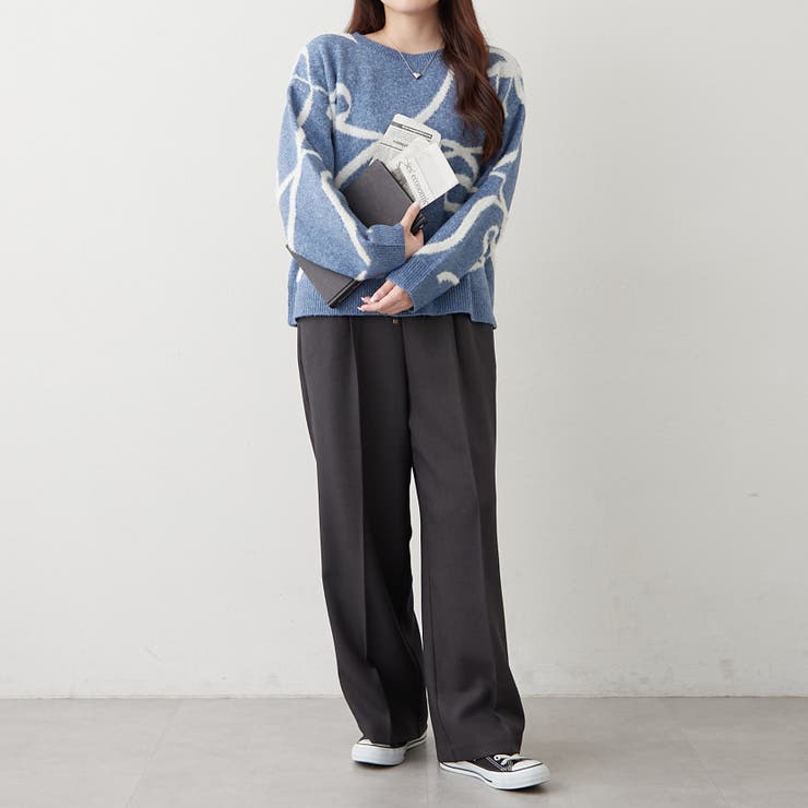 ビッグリボン柄プルオーバー | RMAF　NICE CLAUP / OLIVE des OLIVE | 詳細画像9 