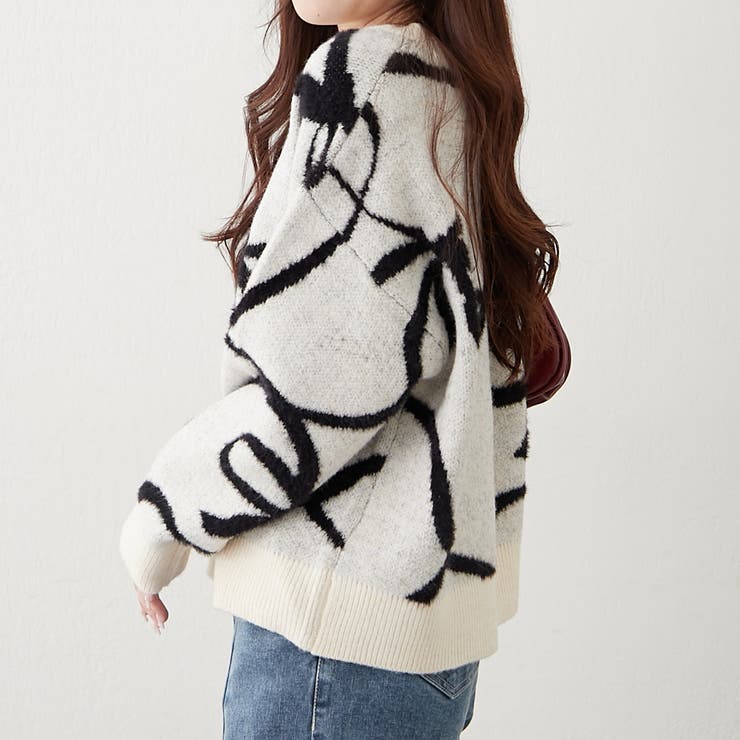 ビッグリボン柄プルオーバー | RMAF　NICE CLAUP / OLIVE des OLIVE | 詳細画像13 