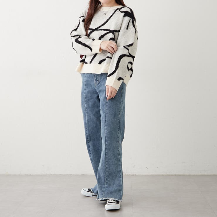 ビッグリボン柄プルオーバー | RMAF　NICE CLAUP / OLIVE des OLIVE | 詳細画像18 