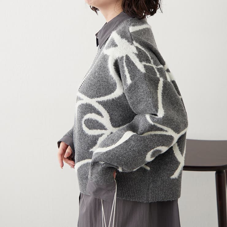 ビッグリボン柄プルオーバー | RMAF　NICE CLAUP / OLIVE des OLIVE | 詳細画像21 