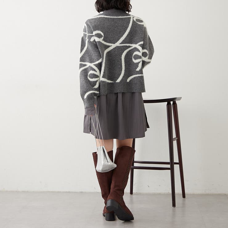 ビッグリボン柄プルオーバー | RMAF　NICE CLAUP / OLIVE des OLIVE | 詳細画像26 