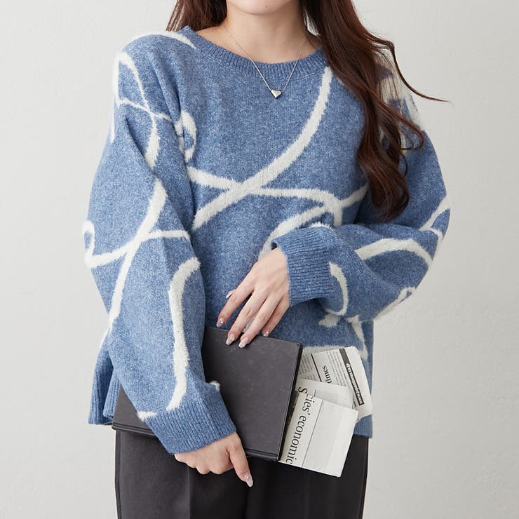 ビッグリボン柄プルオーバー | RMAF　NICE CLAUP / OLIVE des OLIVE | 詳細画像3 