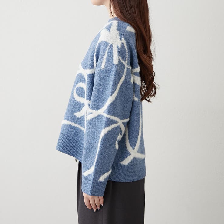 ビッグリボン柄プルオーバー | RMAF　NICE CLAUP / OLIVE des OLIVE | 詳細画像28 