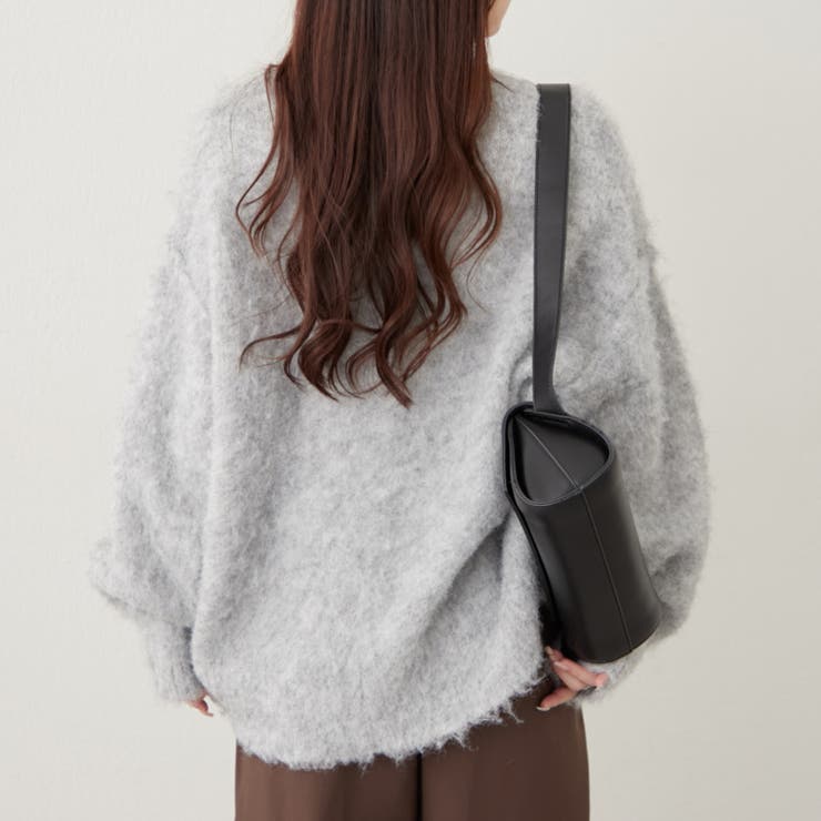 【6色展開】シャギーVカーディガン | RMAF　NICE CLAUP / OLIVE des OLIVE | 詳細画像38 