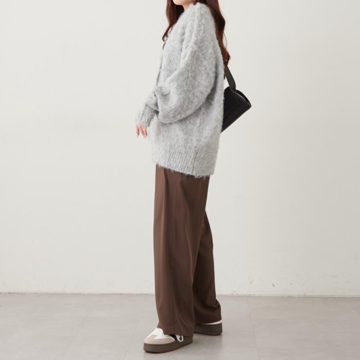 【6色展開】シャギーVカーディガン | RMAF　NICE CLAUP / OLIVE des OLIVE | 詳細画像43 