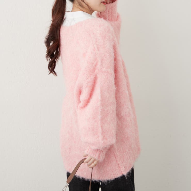 【6色展開】シャギーVカーディガン | RMAF　NICE CLAUP / OLIVE des OLIVE | 詳細画像48 