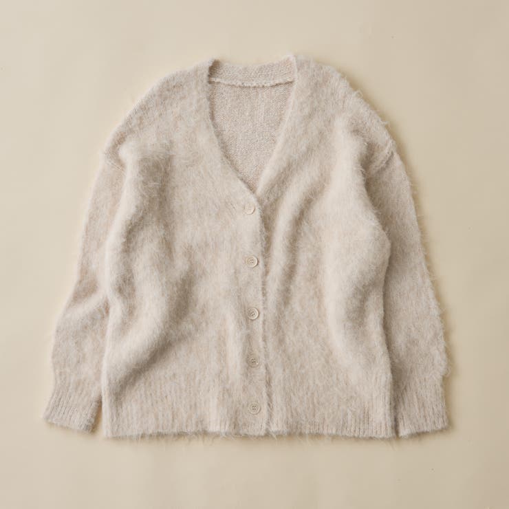 【6色展開】シャギーVカーディガン | RMAF　NICE CLAUP / OLIVE des OLIVE | 詳細画像53 