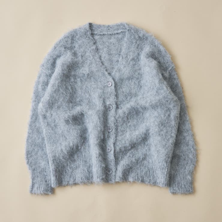 【6色展開】シャギーVカーディガン | RMAF　NICE CLAUP / OLIVE des OLIVE | 詳細画像54 