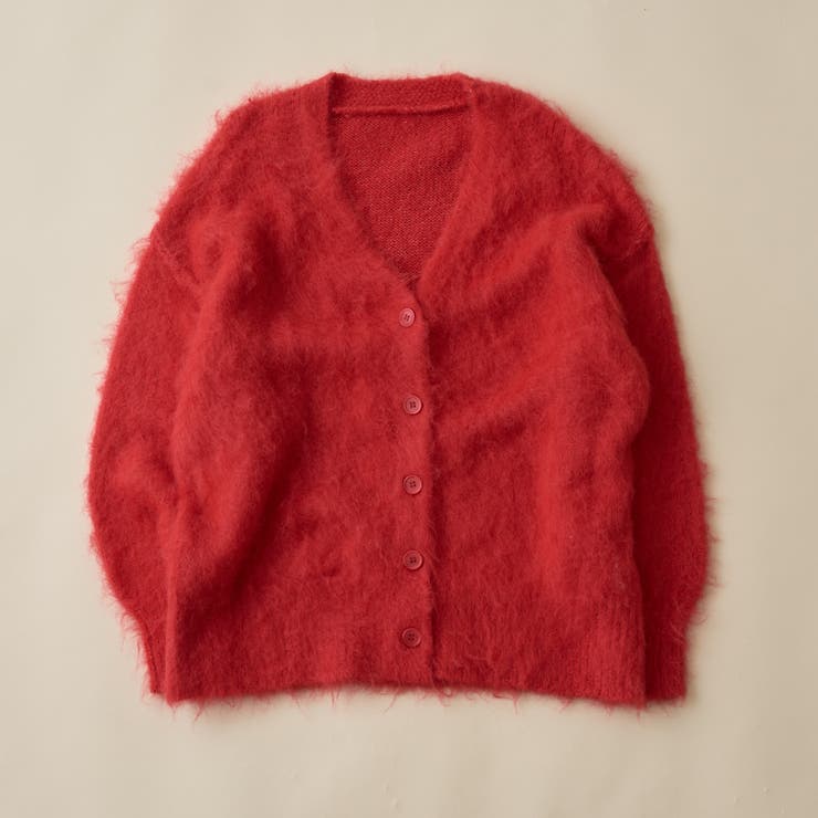 【6色展開】シャギーVカーディガン | RMAF　NICE CLAUP / OLIVE des OLIVE | 詳細画像56 