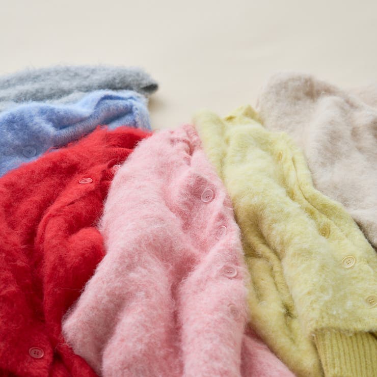 【6色展開】シャギーVカーディガン | RMAF　NICE CLAUP / OLIVE des OLIVE | 詳細画像59 