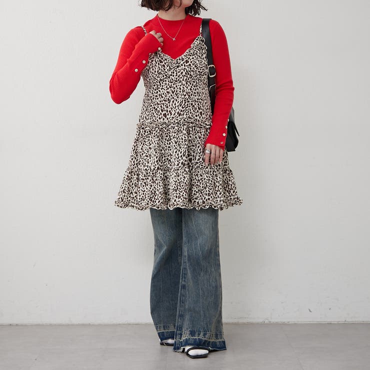 【8色展開】袖ボタンハイネックリブプルオーバー | RMAF　NICE CLAUP / OLIVE des OLIVE | 詳細画像37 