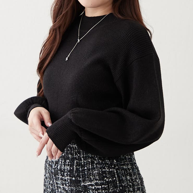 ハイネックラメリブプルオーバー[品番：OLOW0016577]｜RMAF NICE CLAUP