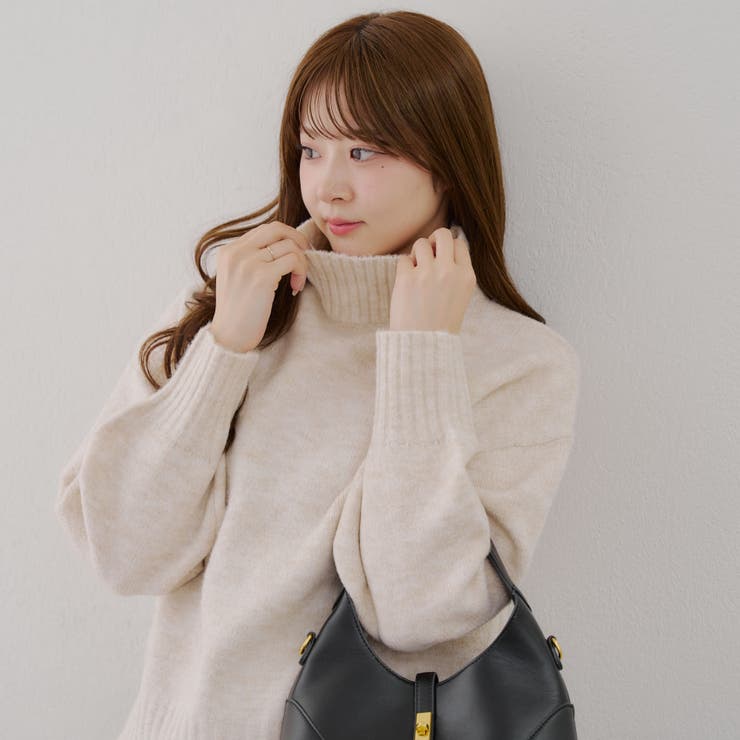 ヤクタッチハイネックプルオーバー | RMAF　NICE CLAUP / OLIVE des OLIVE | 詳細画像1 