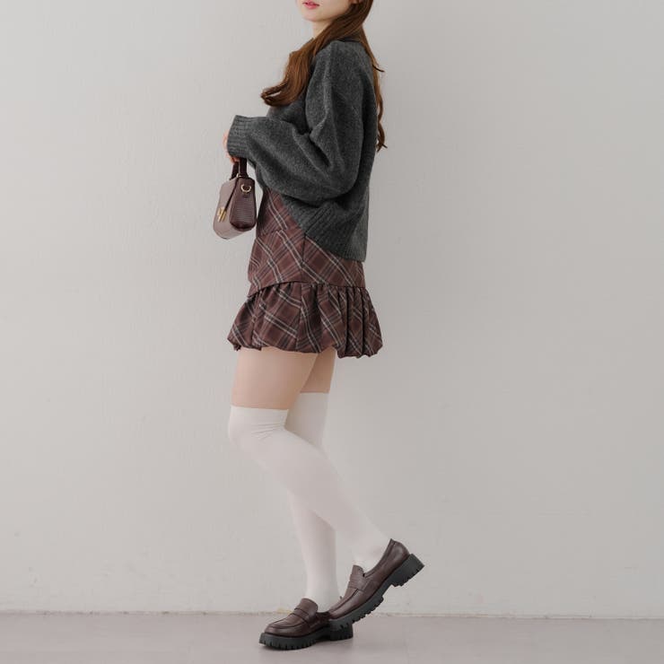 【5色展開】ヤクタッチハーフジップニット | RMAF　NICE CLAUP / OLIVE des OLIVE | 詳細画像8 