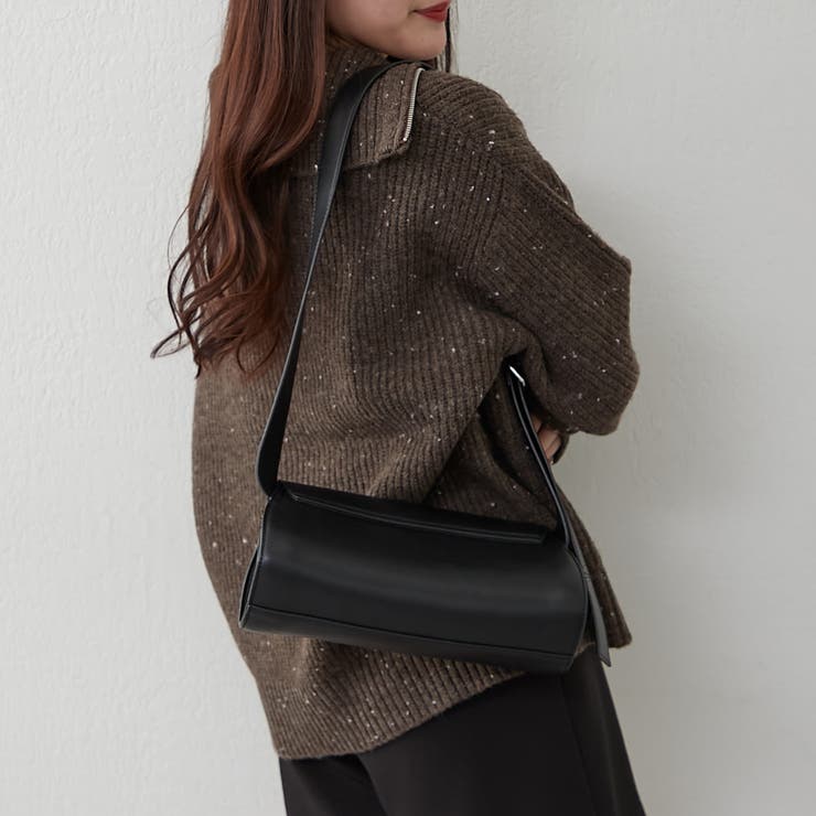 ネップ入りハーフジップニット | RMAF　NICE CLAUP / OLIVE des OLIVE | 詳細画像30 