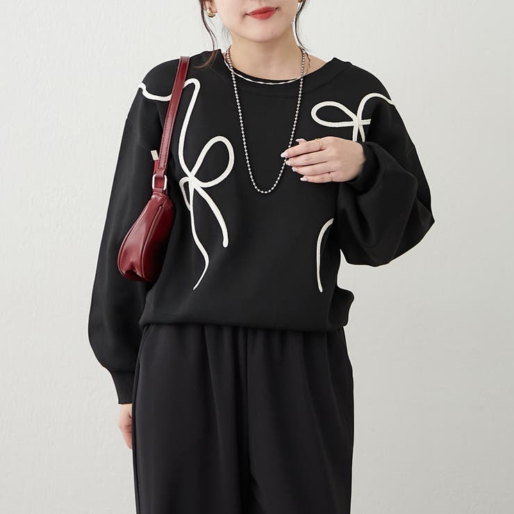 前後2way】コード刺繍カーディガン[品番：OLOW0016582]｜RMAF NICE