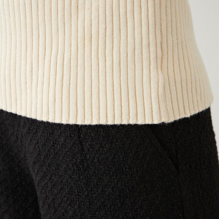 【Web限定】フェザー切替ニット | RMAF　NICE CLAUP / OLIVE des OLIVE | 詳細画像38 