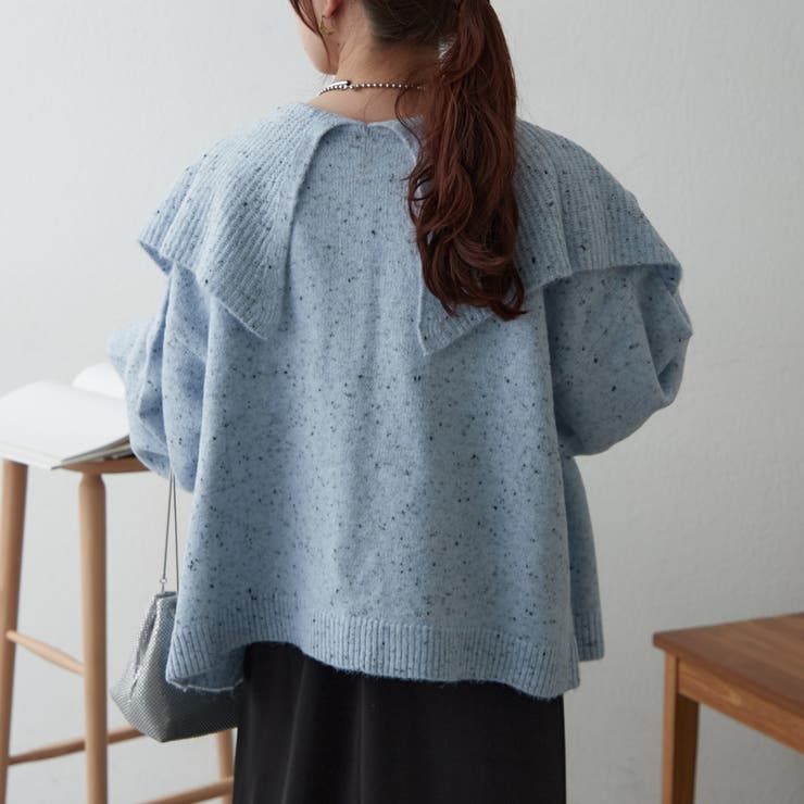 襟付きニットカーディガン | NICE CLAUP / OLIVE des OLIVE　OUTLET | 詳細画像28 