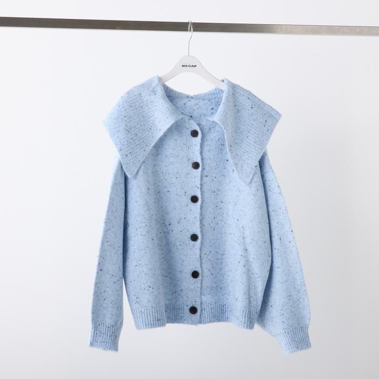 襟付きニットカーディガン | NICE CLAUP / OLIVE des OLIVE　OUTLET | 詳細画像29 