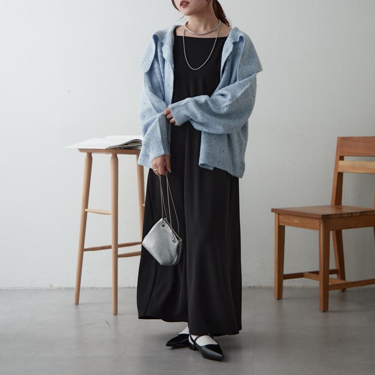 襟付きニットカーディガン | NICE CLAUP / OLIVE des OLIVE　OUTLET | 詳細画像30 