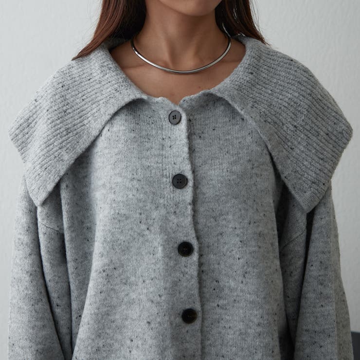 襟付きニットカーディガン | NICE CLAUP / OLIVE des OLIVE　OUTLET | 詳細画像37 