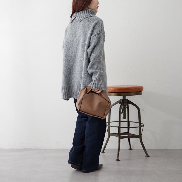 タートルネック起毛トップス | NICE CLAUP / OLIVE des OLIVE　OUTLET | 詳細画像10 