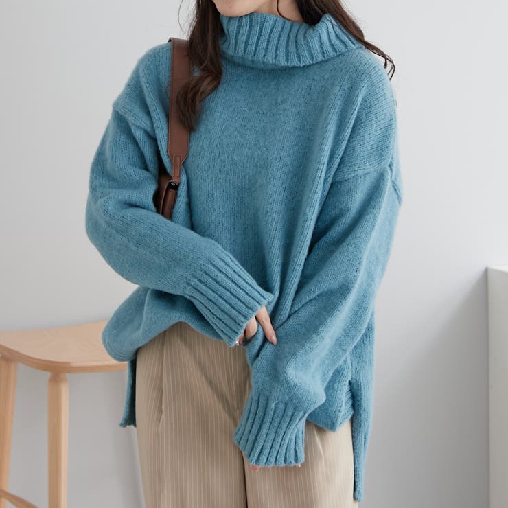 タートルネック起毛トップス | NICE CLAUP / OLIVE des OLIVE　OUTLET | 詳細画像24 