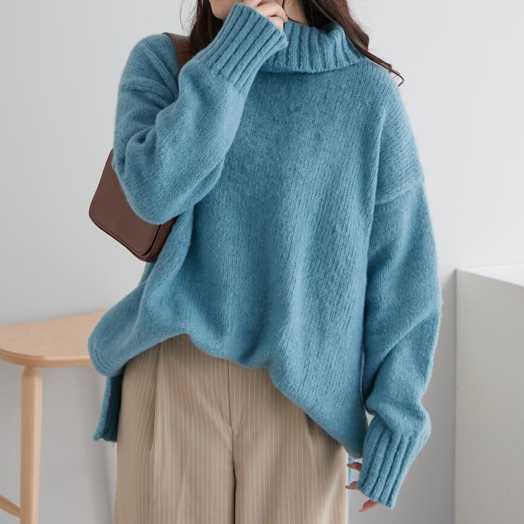 タートルネック起毛トップス | NICE CLAUP / OLIVE des OLIVE　OUTLET | 詳細画像25 