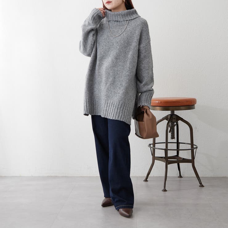 タートルネック起毛トップス | NICE CLAUP / OLIVE des OLIVE　OUTLET | 詳細画像7 