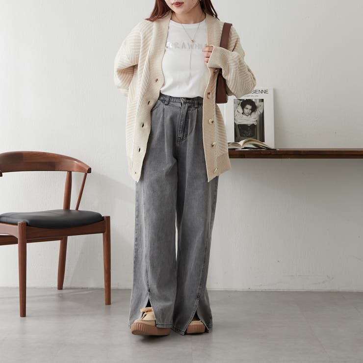 ジャガードニットカーディガン | NICE CLAUP / OLIVE des OLIVE　OUTLET | 詳細画像16 
