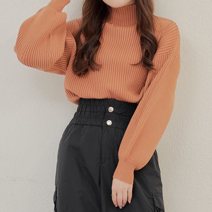 PBTパフスリーブニット | NICE CLAUP / OLIVE des OLIVE　OUTLET | 詳細画像11 