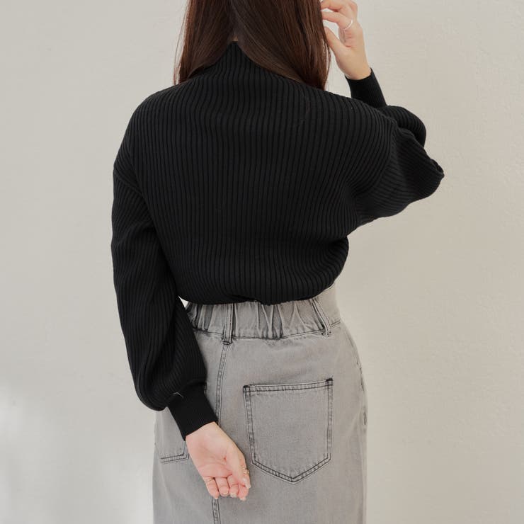 PBTパフスリーブニット | NICE CLAUP / OLIVE des OLIVE　OUTLET | 詳細画像21 