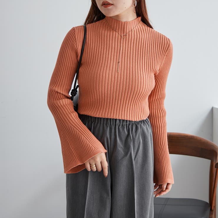 【Web限定】袖フレアニット | NICE CLAUP / OLIVE des OLIVE　OUTLET | 詳細画像14 