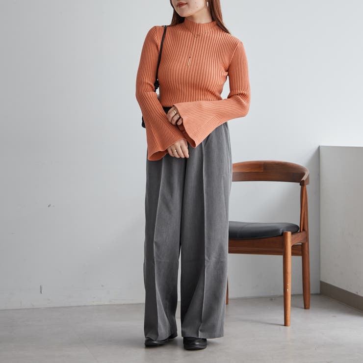 【Web限定】袖フレアニット | NICE CLAUP / OLIVE des OLIVE　OUTLET | 詳細画像20 