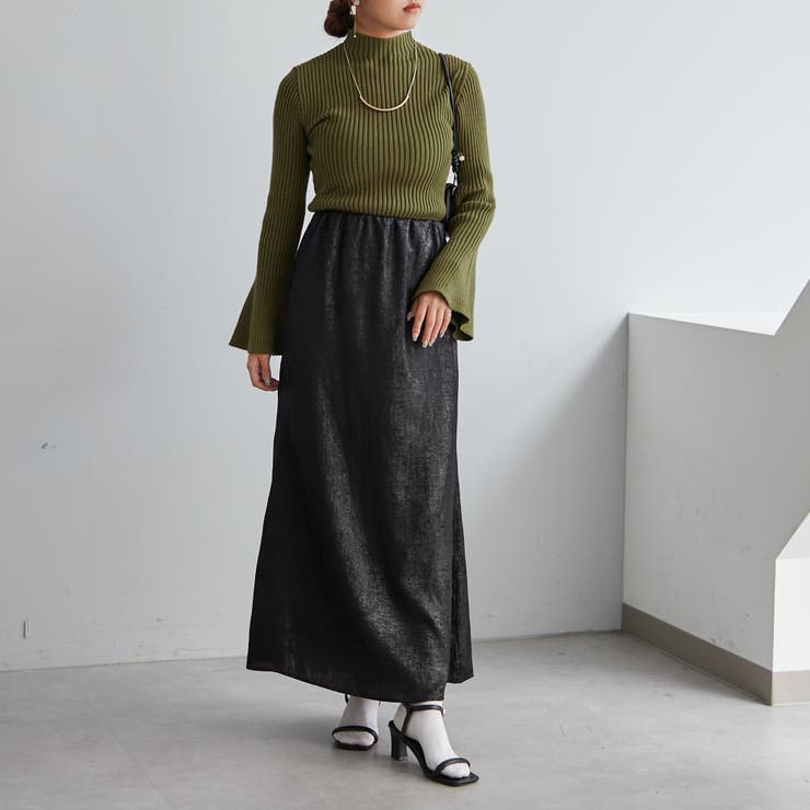 【Web限定】袖フレアニット | NICE CLAUP / OLIVE des OLIVE　OUTLET | 詳細画像28 