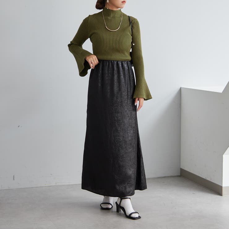 【Web限定】袖フレアニット | NICE CLAUP / OLIVE des OLIVE　OUTLET | 詳細画像29 
