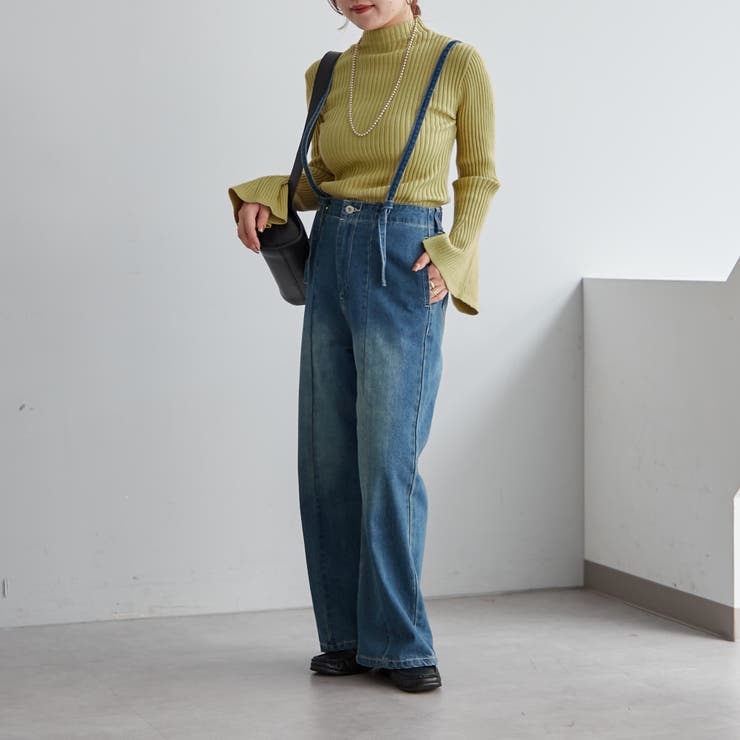 【Web限定】袖フレアニット | NICE CLAUP / OLIVE des OLIVE　OUTLET | 詳細画像5 