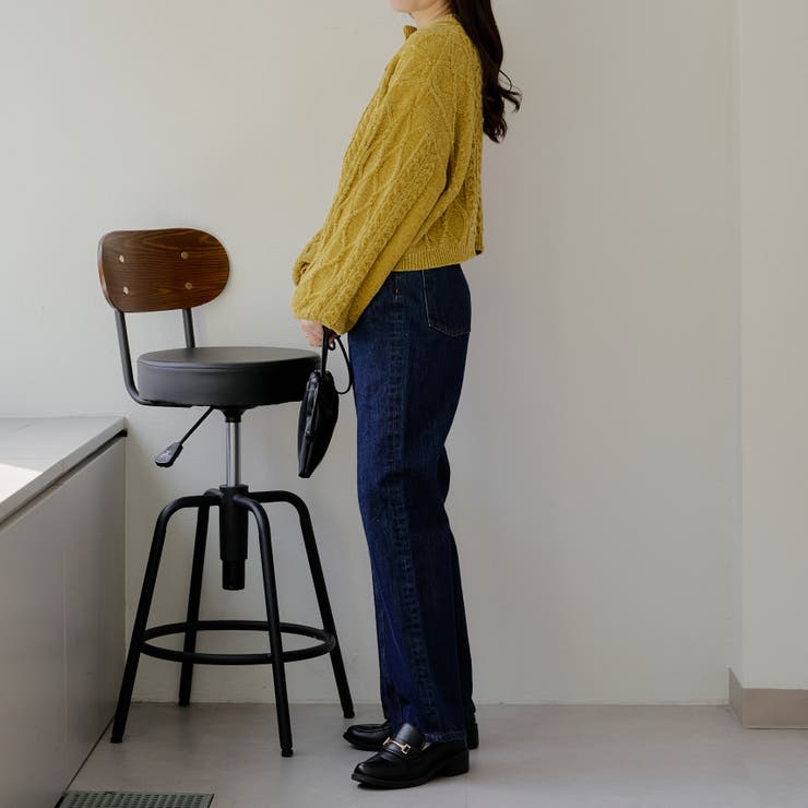 【Web限定】前後2wayモールケーブルニット | NICE CLAUP / OLIVE des OLIVE　OUTLET | 詳細画像11 