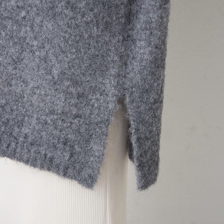 ブークレV開きニットプルオーバー | RMAF　NICE CLAUP / OLIVE des OLIVE | 詳細画像64 