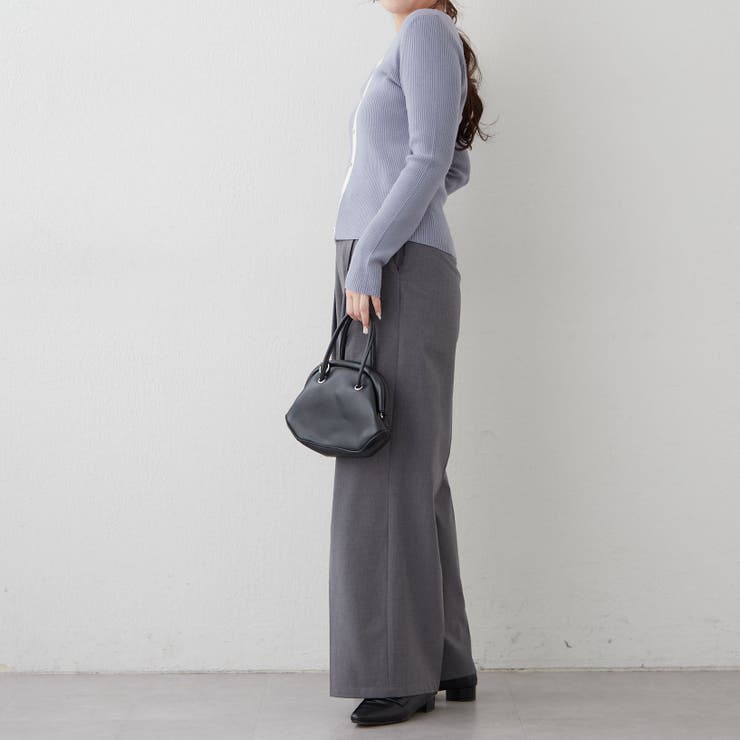 キーネックカーディガンライクリブプルオーバー | RMAF　NICE CLAUP / OLIVE des OLIVE | 詳細画像22 