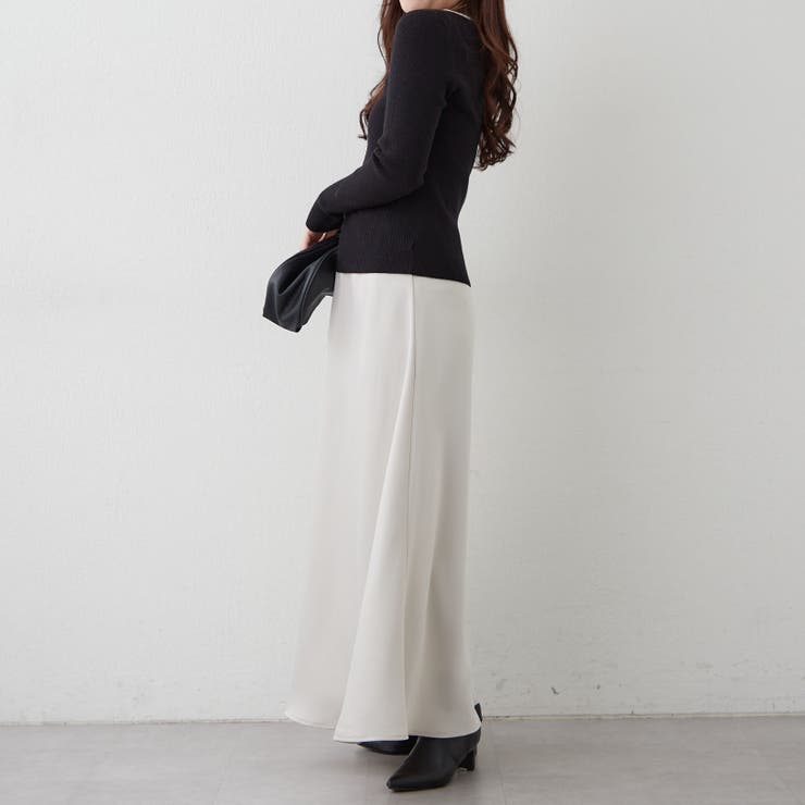 キーネックカーディガンライクリブプルオーバー | RMAF　NICE CLAUP / OLIVE des OLIVE | 詳細画像33 