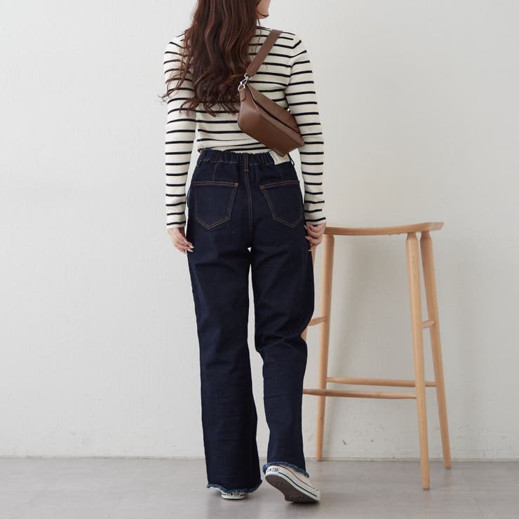 キーネックカーディガンライクリブプルオーバー | RMAF　NICE CLAUP / OLIVE des OLIVE | 詳細画像42 