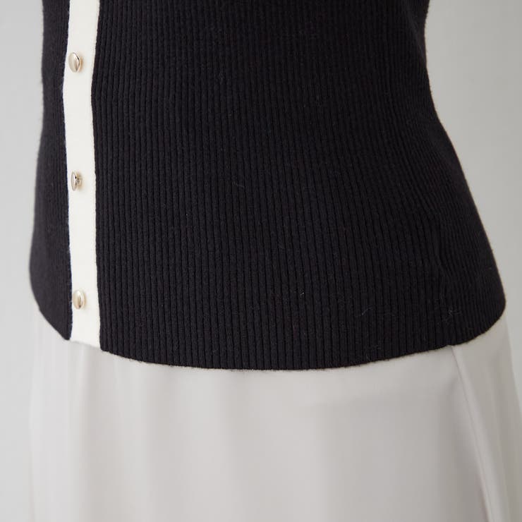 キーネックカーディガンライクリブプルオーバー | RMAF　NICE CLAUP / OLIVE des OLIVE | 詳細画像49 