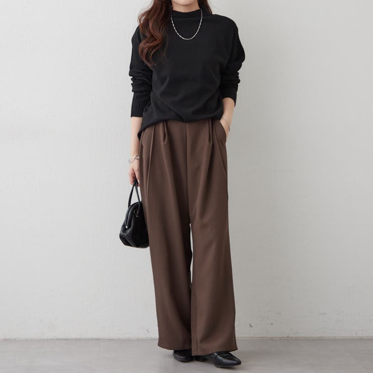 【5色展開】エポーレットショルダーハイネックプルオーバー | RMAF　NICE CLAUP / OLIVE des OLIVE | 詳細画像41 