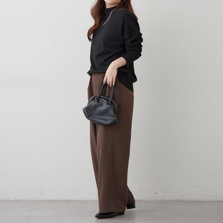 【5色展開】エポーレットショルダーハイネックプルオーバー | RMAF　NICE CLAUP / OLIVE des OLIVE | 詳細画像43 